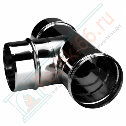 Тройник одностенный 90° (AISI-321/0,8мм) d-250 (Вулкан)