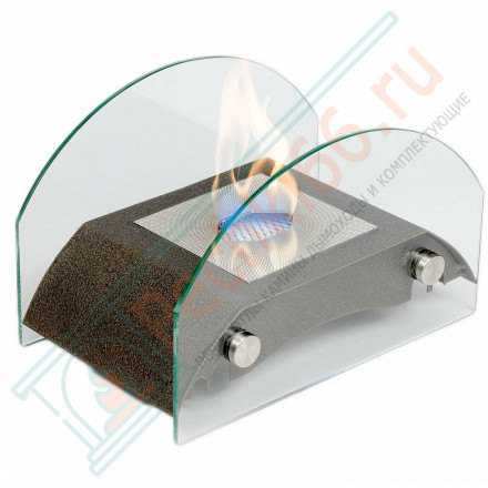 Биокамин настольный мост M, бронза (LuxFire)