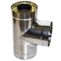 Сэндвич-тройник 90° (НЕРЖ-439/1,0-ОЦИНК/0,5) d-150/210 (УМК) Сэндвич-тройник 90° (НЕРЖ-439/1,0-ОЦИНК/0,5) d-150/210 (УМК)