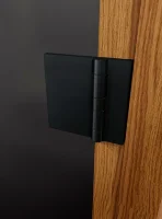 Стеклянная дверь для сауны и бани "Фаворит BLACK графит матовый" 2000х800 по коробке (DoorWood)