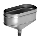 Конденсатосборник VOG (AISI-321/0,5) 120х240мм (Вулкан)