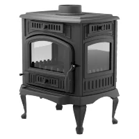 Печь-камин отопительная ПМЧ-13С, с патиной (Сибирский ЖАР)