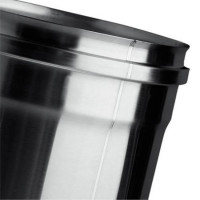 Сэндвич труба для дымохода L=1м (Aisi-304/0,8-НЕРЖ) d-115/200 (Ferrum Austenite HF)