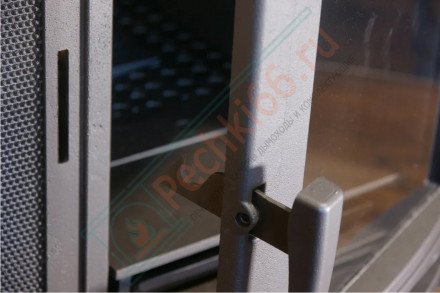 Печь банная "Атмосфера L" с комбинированной облицовкой Окаменевшее дерево наборное (ProMetall)