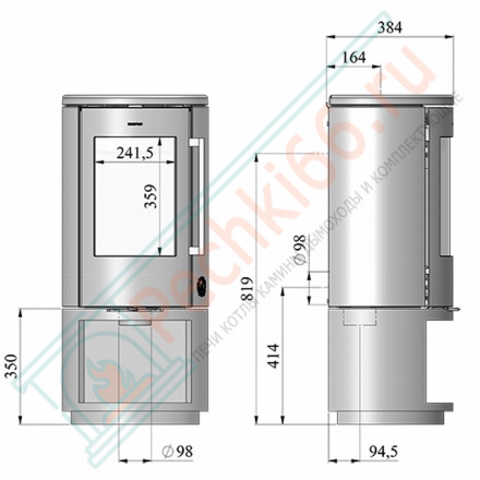 Печь-камин Morsø 7343 (Morso)