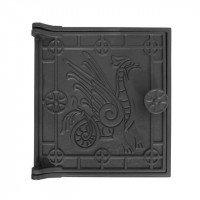 Дверка топочная ДТУ-4Рс "Русский собор" уплотненная, окрашенная (Рубцовск-Литком)