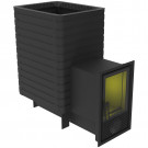 Печь для бани Фаворит 15 Д-2, каминная дверца (Березка) Печь для бани Фаворит 15 Д-2, каминная дверца (Березка)