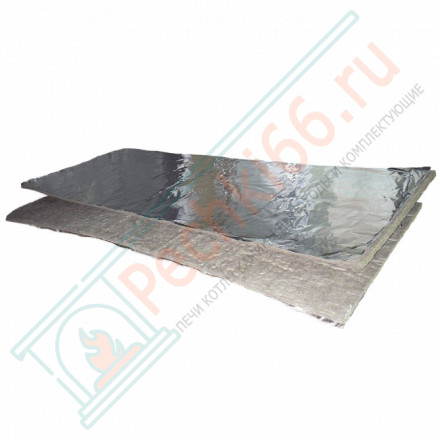 Базальтовый картон БВТМ-К-1Ф, картон с фольгой, 1000*600*10 мм
