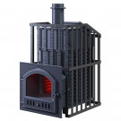 Чугунная печь для бани Гефест GFS-ЗК 18 (П) Ураган (ТехноЛит)