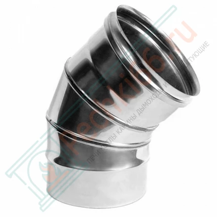 Отвод 45° (AISI-316L/0,5) d-250 (Craft-GS)