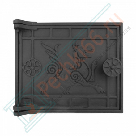 Дверка топочная ДТУ-3Рс "Русский собор" уплотненная, окрашенная (Рубцовск-Литком)