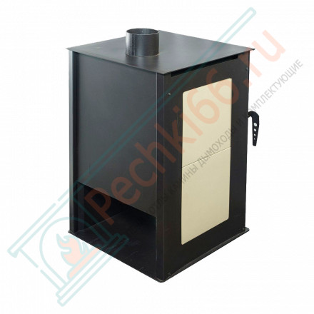 Печь-камин Гармония 105 (Плитка) (Варвара) до 100 м3