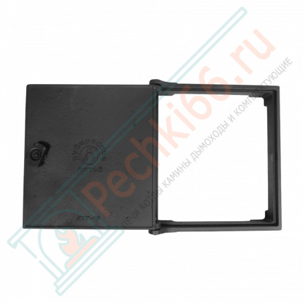 Дверка топочная ДТУ-4Д "Лофт" уплотненная, окрашенная (Рубцовск-Литком)