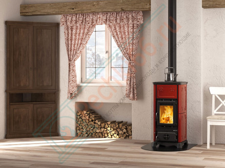 Печь-камин Emiliana, цвет белый (La Nordica)