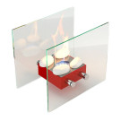 Биокамин Токио M, красный (LuxFire) Биокамин Токио M, красный (LuxFire)