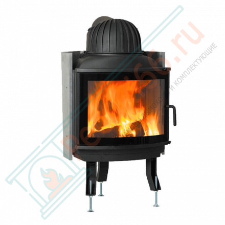 Чугунная топка NI-25 панорама (Nordpies)