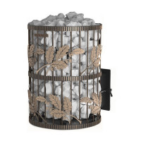 Чугунная печь для бани Эверест 24 закрытая каменка (281) (Everest)