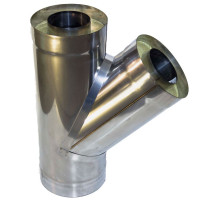 Сэндвич-тройник 135° (НЕРЖ-439/1,0-ОЦИНК/0,5) d-115/200 (УМК)