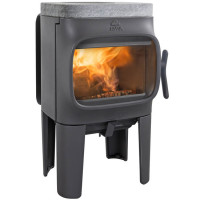 Чугунная печь-камин F 105 R LL BP, стеатит (Jotul)