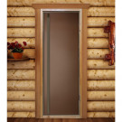 Стеклянная дверь Престиж Flash Royal, бронза матовая, 2000х800 (DoorWood) Стеклянная дверь Престиж Flash Royal, бронза матовая, 2000х800 (DoorWood)