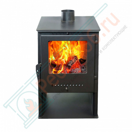 Печь-камин Гармония 105 (Черный) (Варвара) до 100 м3
