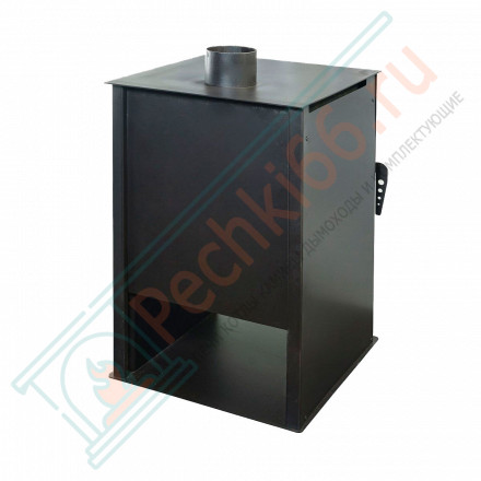 Печь-камин Гармония 105 (Черный) (Варвара) до 100 м3