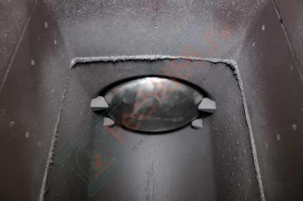 Банная печь Атмосфера XL, жадеит ламель+сетка с тоннелем NEW (ProMetall) 26м3