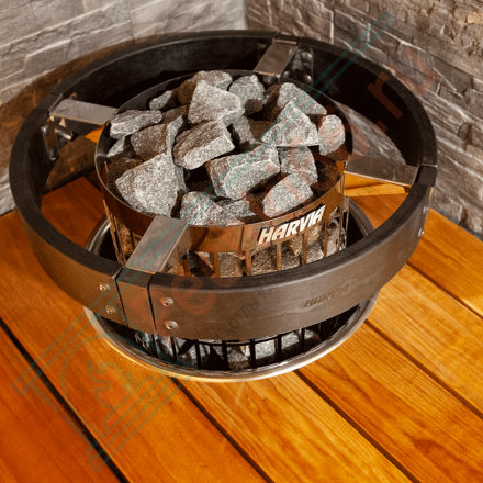 Электрическая печь Cilindro PC90XE Black Steel (Harvia)