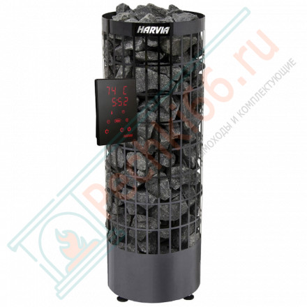 Электрическая печь Cilindro PC90XE Black Steel (Harvia)