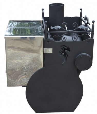 Банная печь Горыныч 3 большая дверь со стеклом (ТермоСфера)