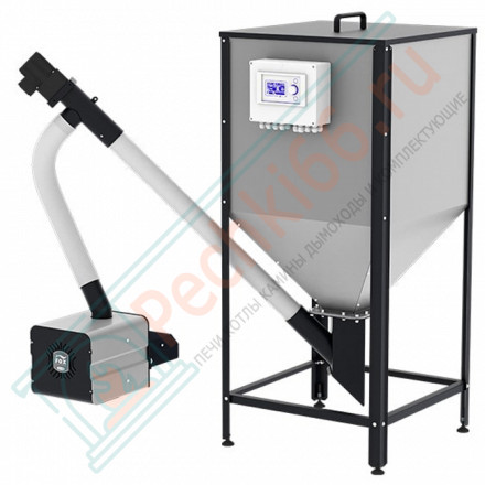 Пеллетная горелка Fox 25 с бункером 500 л (Zota)