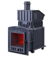 Печь для бани Гефест Гром 30 (П2) в облицовке Президент 980/40 Змеевик (ТехноЛит)