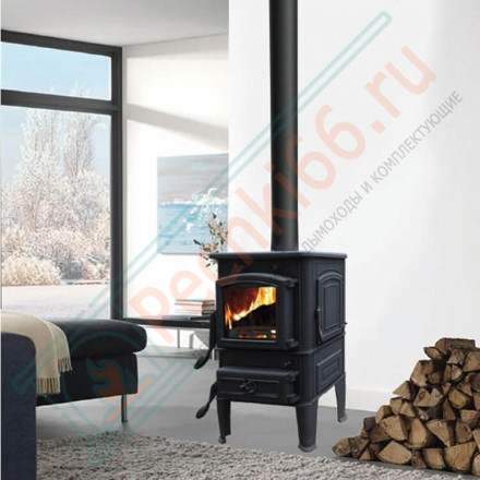 Чугунная печь-камин MAGMA COOK, SIDE DOOR (Ferguss) до 250 м3