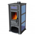 Печь-камин Lederata синяя (Tim Sistem) Печь-камин Lederata синяя (Tim Sistem)