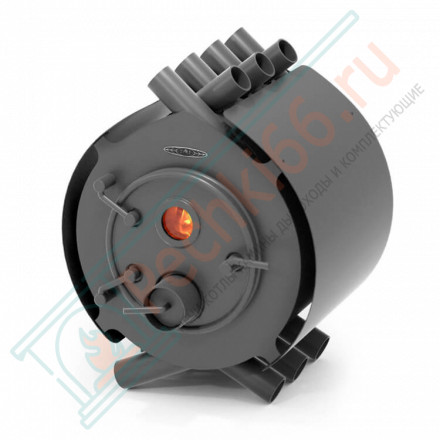 Отопительная печь Валериан, 15 кВт, антрацит (T.M.F) до 230 м3