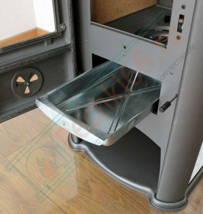 Печь-камин Lederata белая (Tim Sistem)