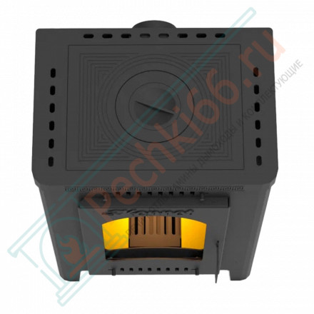 Печь-камин Гермес с плитой (Kennet)