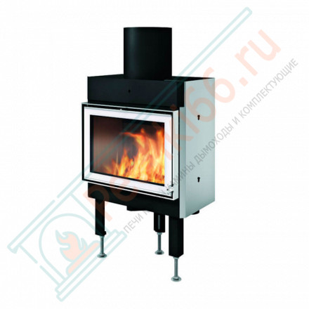 Каминная топка N-20F Exclusive, цвет - белый (Nordpies)