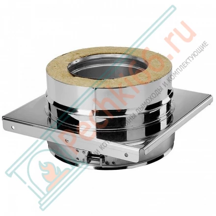 Опора V50R с изол (AISI-321/0,8- ОЦИНК-RAL/0,5) d-120/220 (Вулкан-Cerablanket)