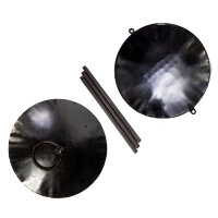 Садж сковорода с ножками и крышкой 400 мм.