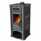 Печь-камин Lederata черная (Tim Sistem) Печь-камин Lederata черная (Tim Sistem)