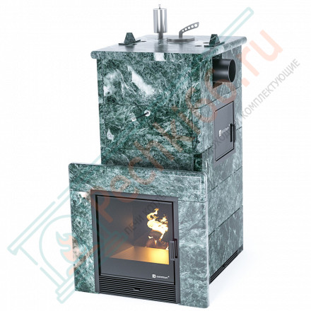 Печь для бани Сочи-М2 в змеевике с боковым подключением (ИзиСтим)