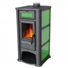 Печь-камин Lederata зеленая (Tim Sistem) Печь-камин Lederata зеленая (Tim Sistem)