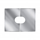 Фланец разрезной 21/32º без изол 800х910 на трубу V50R (AISI-304/0,5) d-200/300 (Вулкан) Фланец разрезной 21/32º без изол 800х910 на трубу V50R (AISI-304/0,5) d-200/300 (Вулкан)