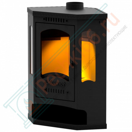 Печь-камин Антей три стекла угловой (Kennet)