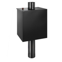 Бак на трубе Black прямоугольный (НЕРЖ-439/0,8мм) 55 л, d-115 (Россия) Бак на трубе Black прямоугольный (НЕРЖ-439/0,8мм) 55 л, d-115 (Россия)