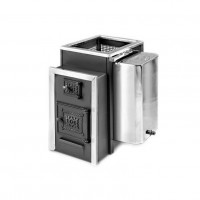 Печь для бани ПБ-21Б, 8 мм, под навесной бак 45 л (Радуга)