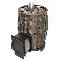 Печь для бани из чугуна Легенда Русский пар ковка 30 (271) (Везувий)