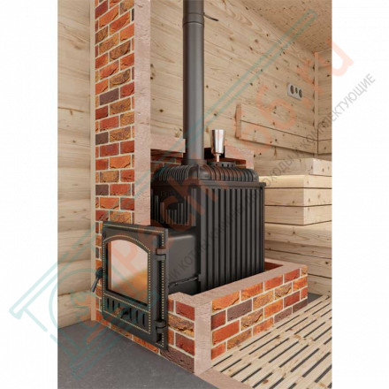 Печь для бани Эверест 24 Легкий пар (281), под обкладку (Everest)