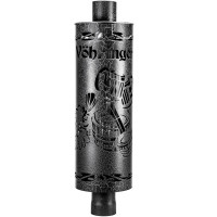 Дымоход - экономайзер Шайка-Лейка, D115мм, L1м, Антик (Feringer)